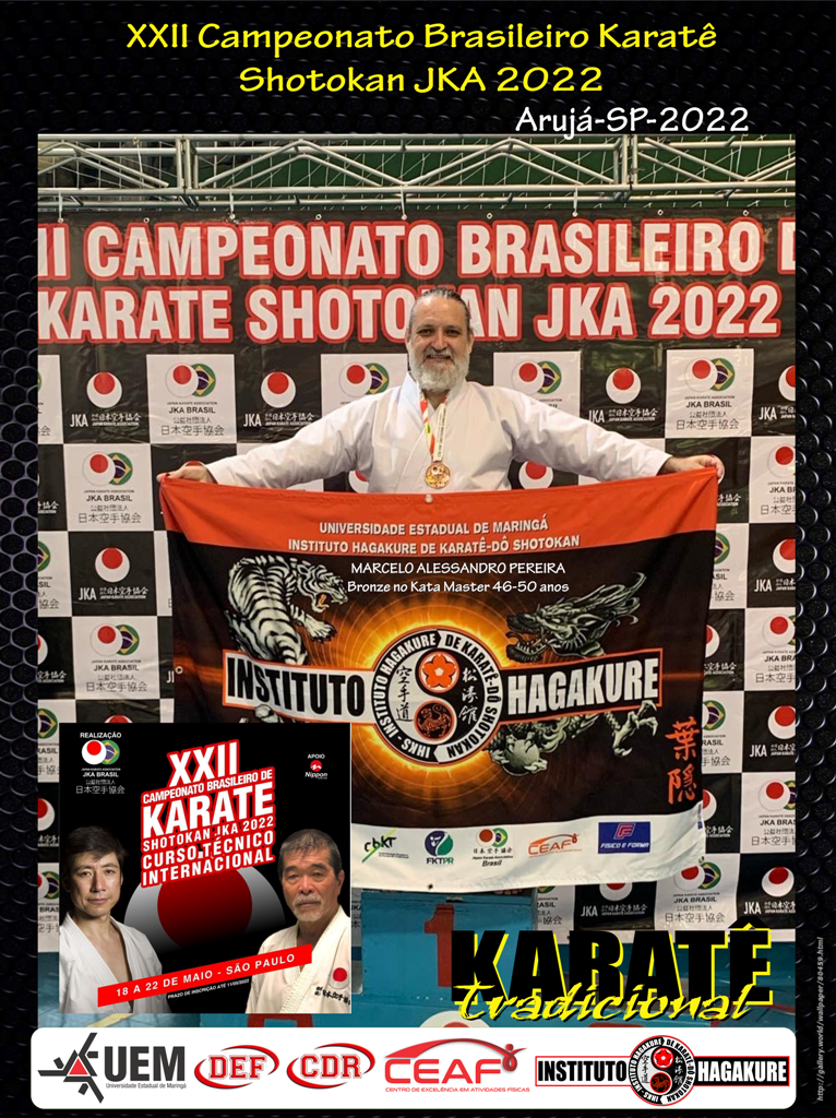 Bronze no Brasileiro JKA